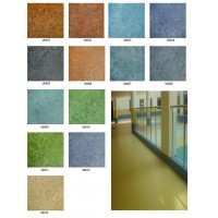 PVC Homogeneous Flooring 2.0mm Thickness Antistatic Hospital Vinyl Rolls Flooring